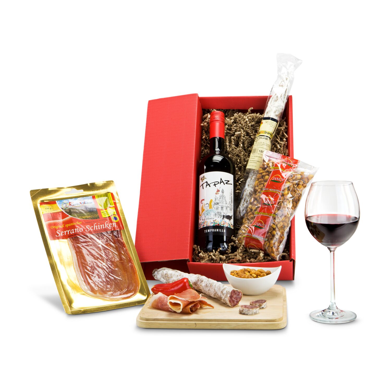 Geschenkset / Präsenteset: Tapas Serrano