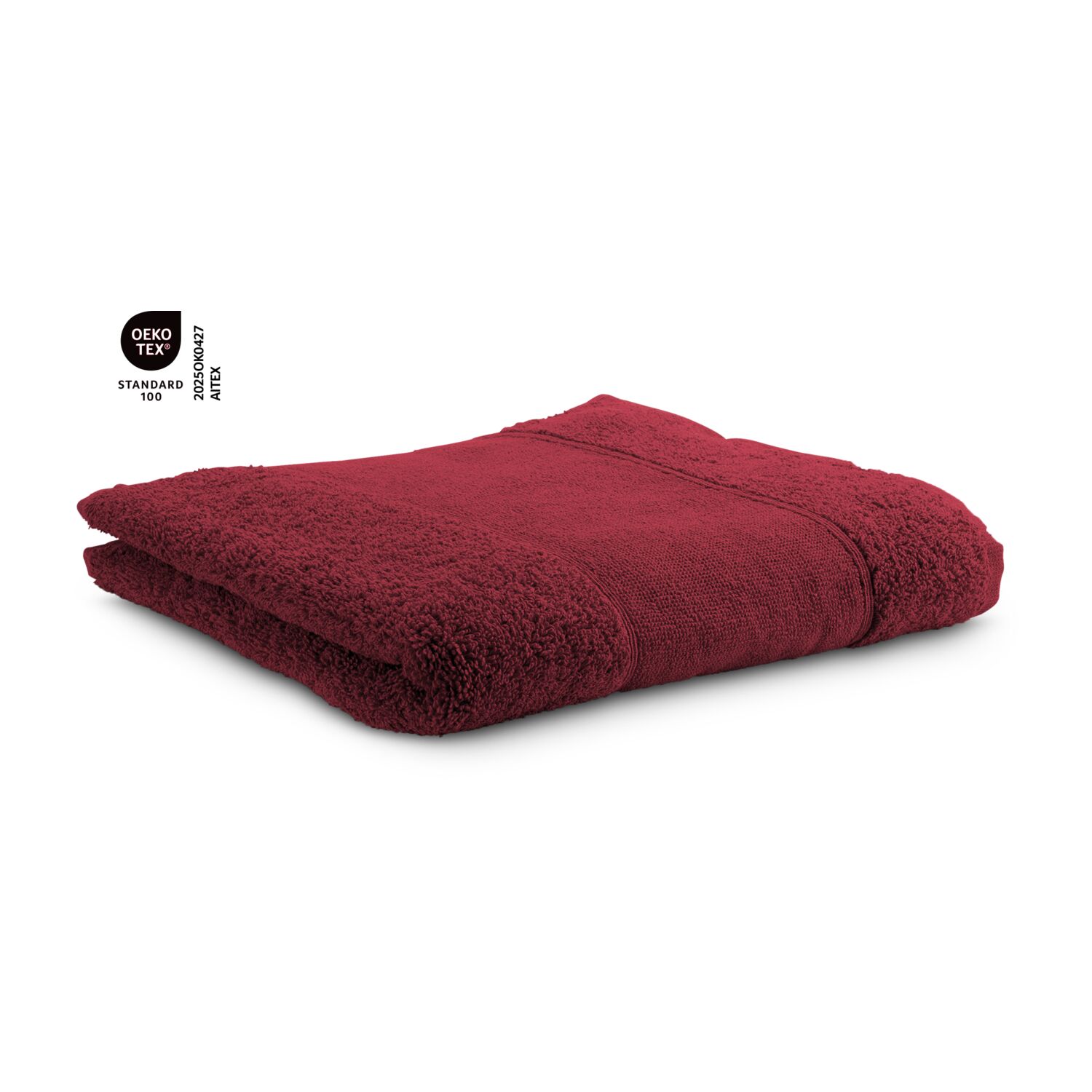 Duschtuch Mari 70 x 140 cm bordeaux