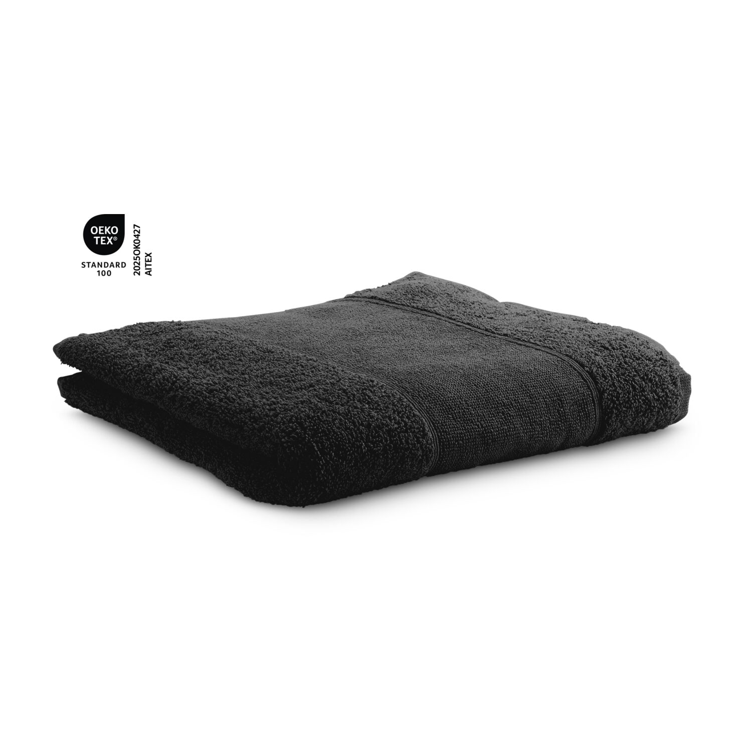 Duschtuch Mari 70 x 140 cm schwarz